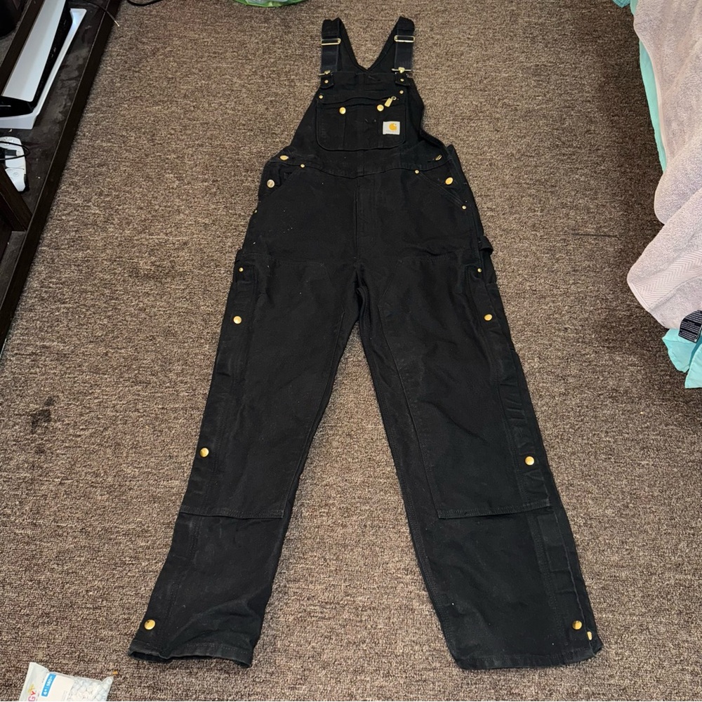 Carhartt Distressed Loose Overalls